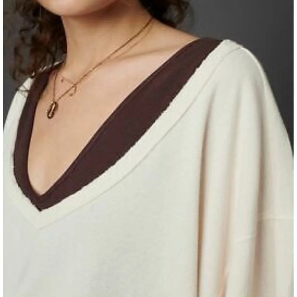 Anthropologie Annette Floral Thermal Long Sleeved Top - Picture 3 of 14